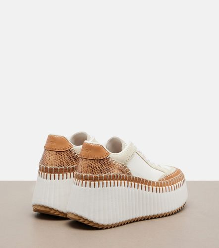 Chloé Sneakers Nama platform con pelle - Chloe - Modalova