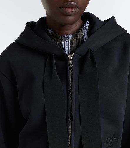 Sudadera con capucha de algodón con peplum - Patou - Modalova