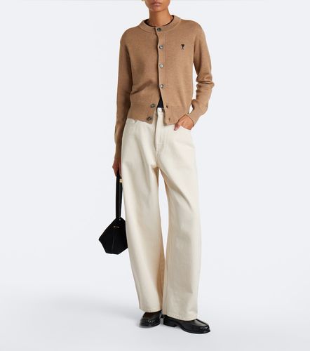 Ami Paris Ami de Cour wool cardigan - Ami Paris - Modalova