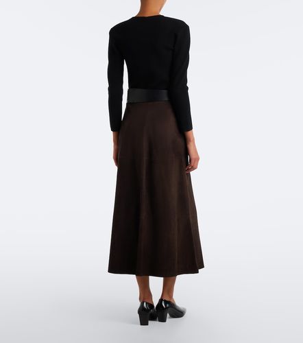 S Max Mara Gonna midi in suede - 'S Max Mara - Modalova
