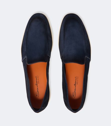 Santoni Suede loafers - Santoni - Modalova