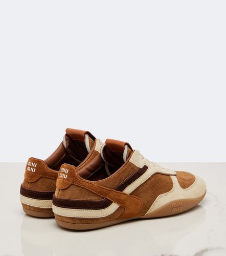 Miu Miu Gymnasium suede sneakers - Miu Miu - Modalova
