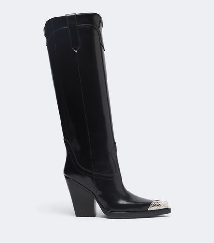 El Dorado embellished leather cowboy boots - Paris Texas - Modalova