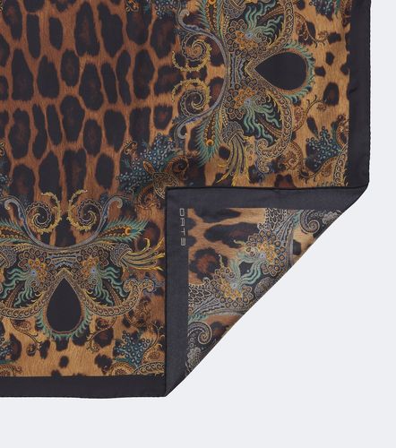 Pañuelo de seda estampado con paisley - Etro - Modalova