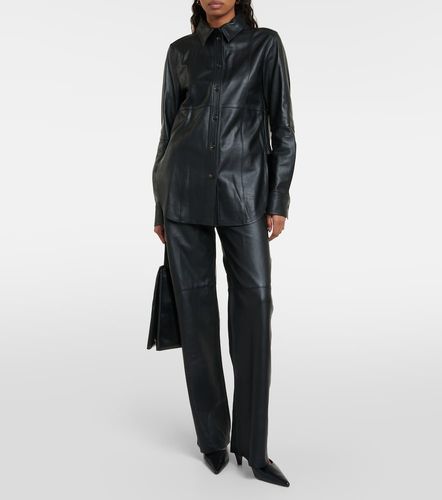Toteme Leather overshirt - Toteme - Modalova