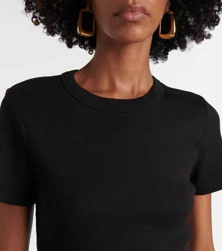 Pruitt cotton-blend jersey T-shirt - Veronica Beard - Modalova