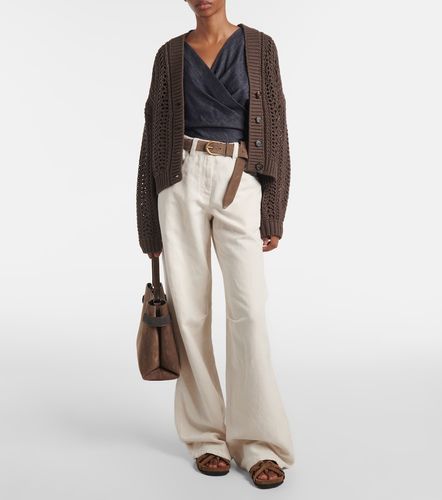 Brunello Cucinelli Suede sandals - Brunello Cucinelli - Modalova