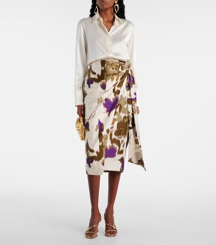 Falda envolvente Dritto de seda - Max Mara - Modalova