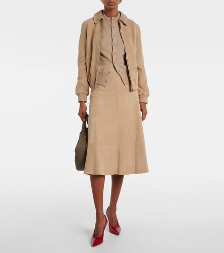 Yves Salomon Bomber in suede - Yves Salomon - Modalova