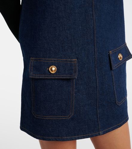 Frame Pinafore denim minidress - Frame - Modalova