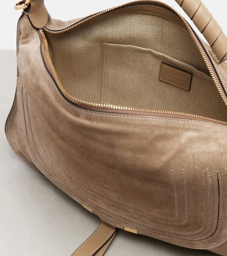 Marcie Small suede shoulder bag - Chloe - Modalova