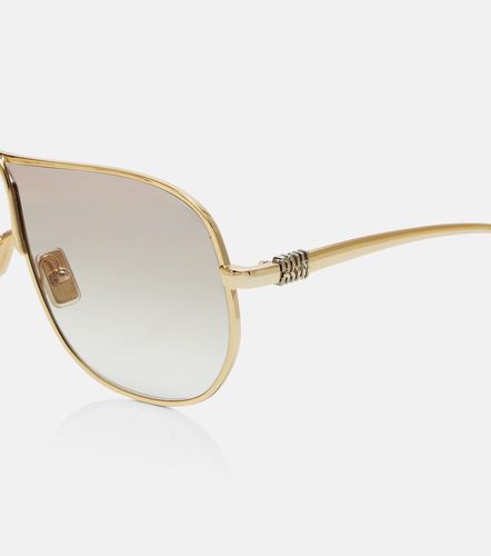 Occhiali da sole aviator Miu Ombre - Miu Miu - Modalova