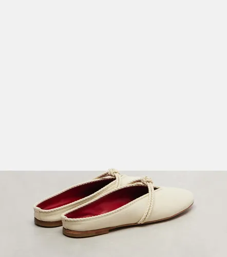 Mules Rosa in pelle Intrecciato - Bottega Veneta - Modalova