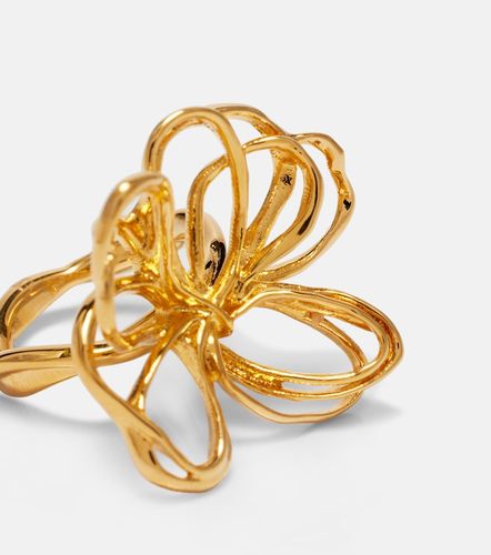 Anillo Threaded Flower - Oscar de la Renta - Modalova