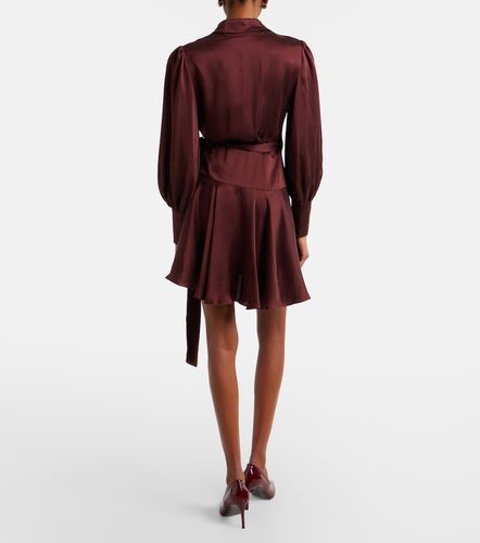 Vestido envolvente de satén de seda - Zimmermann - Modalova