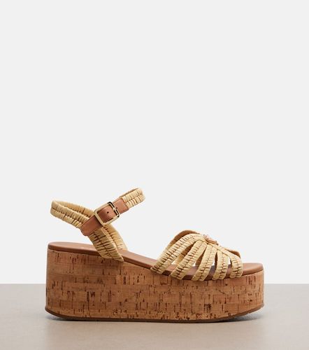Prada Crochet wedge sandals - Prada - Modalova