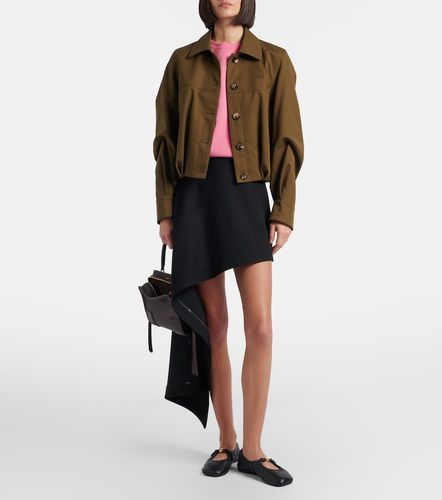 Loewe Minifalda de lana drapeada - Loewe - Modalova