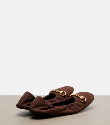 Gucci Horsebit leather ballet flats - Gucci - Modalova