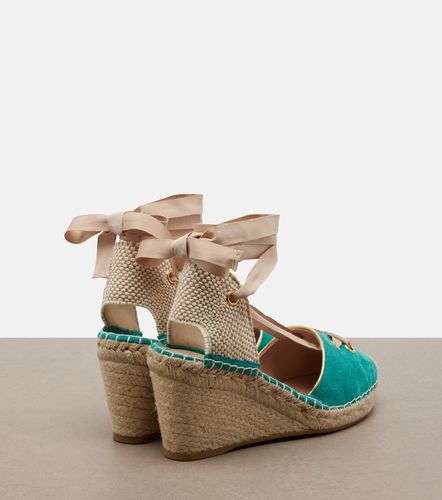Resort suede espadrille wedges - Valentino Garavani - Modalova