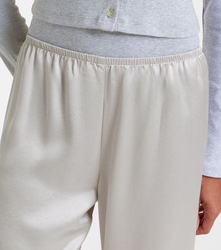 Leset Barb satin wide-leg pants - Leset - Modalova