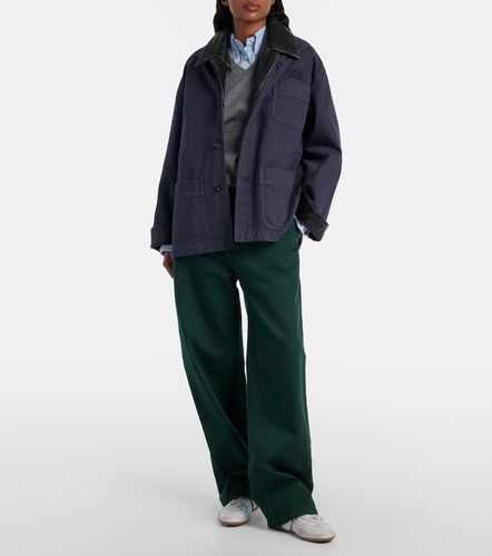 Camicia in popeline di cotone - Miu Miu - Modalova