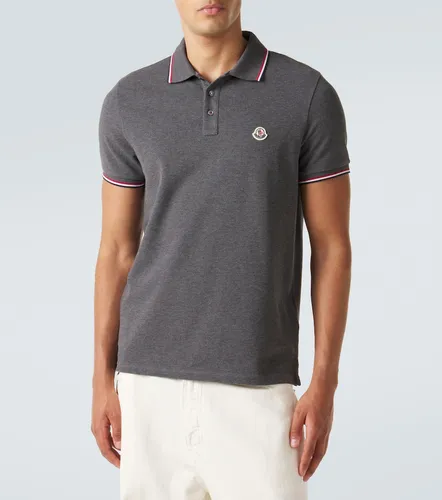 Poloshirt aus Baumwoll-Piqué - Moncler - Modalova