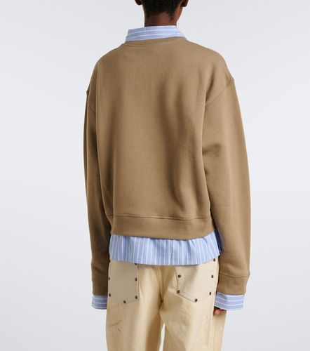 Sudadera de jersey de algodón a capas - Acne Studios - Modalova