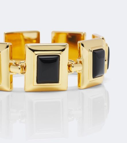Déhanche Pulsera chapada en oro de 18 ct con ónix - Dehanche - Modalova