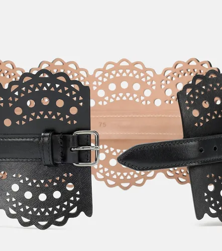Alaia Leather corset belt - Alaia - Modalova