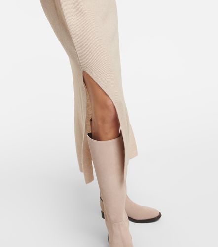 Abito midi in alpaca e cotone - Brunello Cucinelli - Modalova