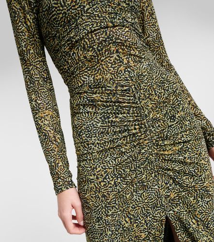 Falda midi de jersey drapeada - Isabel Marant - Modalova