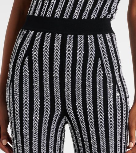 Pantaloni flared Chevron in lamé - Missoni - Modalova