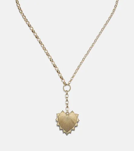 Oversized Love Token 18kt chain necklace - FoundRae - Modalova