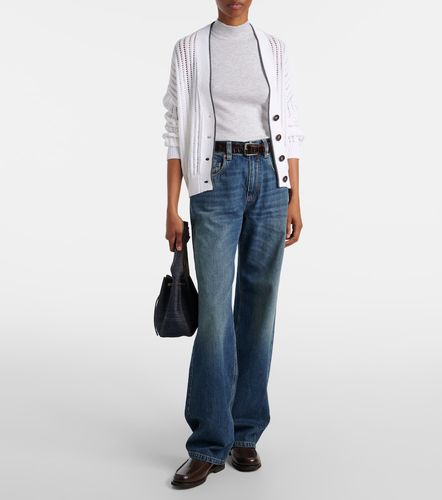 Rollkragentop aus Rippstrick - Brunello Cucinelli - Modalova