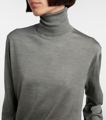 The Row Liwen silk turtleneck top - The Row - Modalova