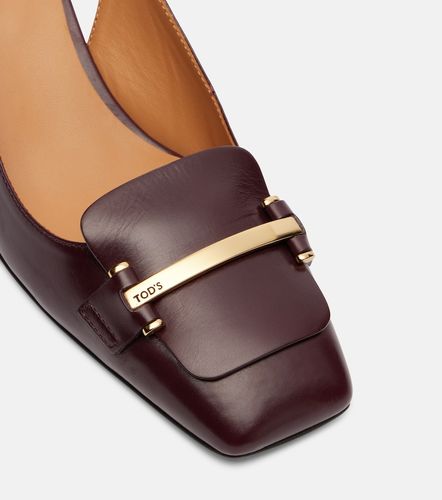 Barretta 50 leather slingback pumps - Tod's - Modalova