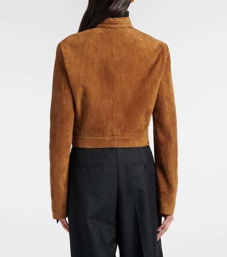 Tom Ford Giacca cropped in suede - Tom Ford - Modalova