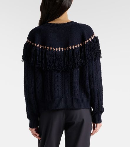 Pullover Clara in lana e cotone con frange - The Upside - Modalova