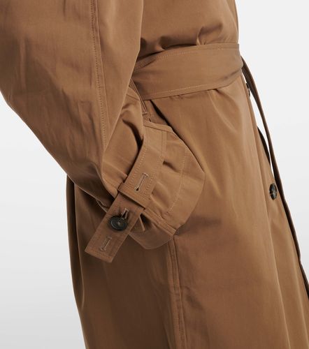 Gabardina de algodón con cinturón - Toteme - Modalova