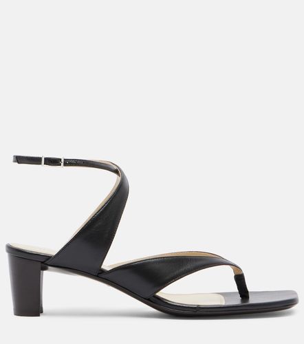 Leather slingback thong sandals - Lemaire - Modalova