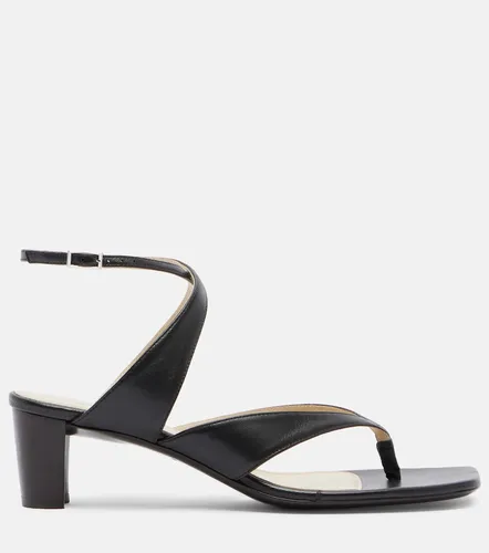 Leather slingback thong sandals - Lemaire - Modalova