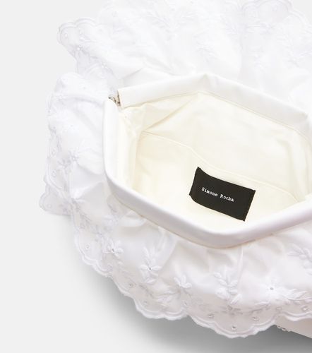 Pillowcase embellished ruffled clutch - Simone Rocha - Modalova