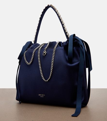 Borsa a mano Drawstring Mini in raso - Jimmy Choo - Modalova