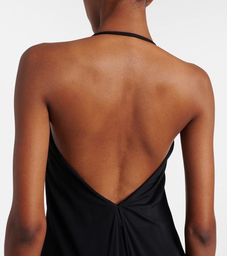 Alaia Draped jersey maxi dress - Alaia - Modalova