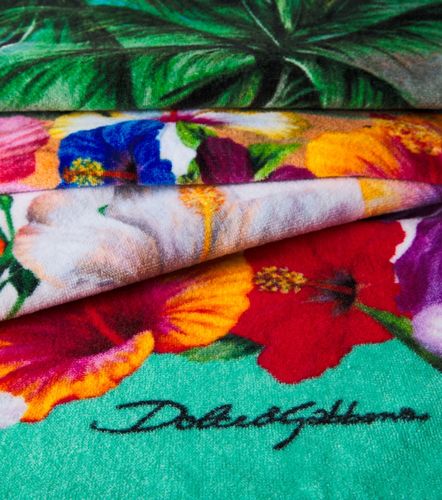 Strandhandtuch aus Baumwollfrottee - Dolce&Gabbana Casa - Modalova