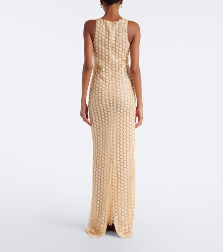 Abito lungo in mesh - The New Arrivals Ilkyaz Ozel - Modalova