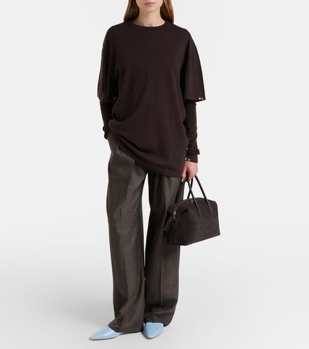 Camiseta oversized N°269 Rik de algodón y cachemir - Extreme Cashmere - Modalova