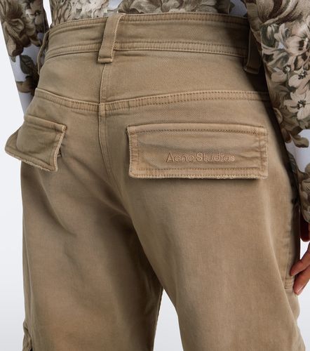 Pantalones cargo en sarga de algodón - Acne Studios - Modalova