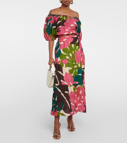 Gonna lunga Lydia in cotone e seta - Velvet - Modalova