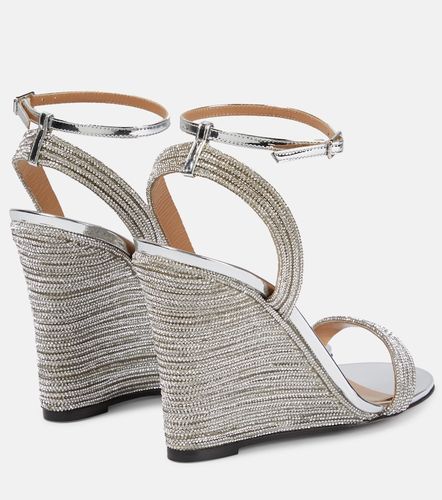 Sandali Wow Crystal 95 con zeppa - Aquazzura - Modalova